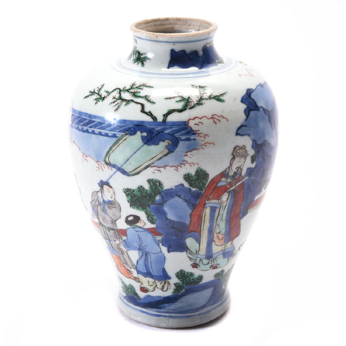 Chinese Porcelain Vase, Kangxi Period (1 of 4)
