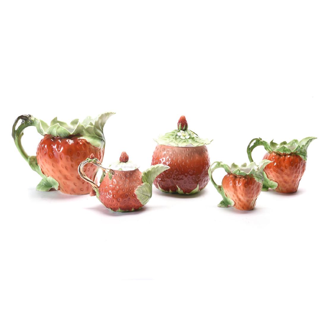 Suite of Royal Bayreuth Strawberry Porcelains (1 of 4)