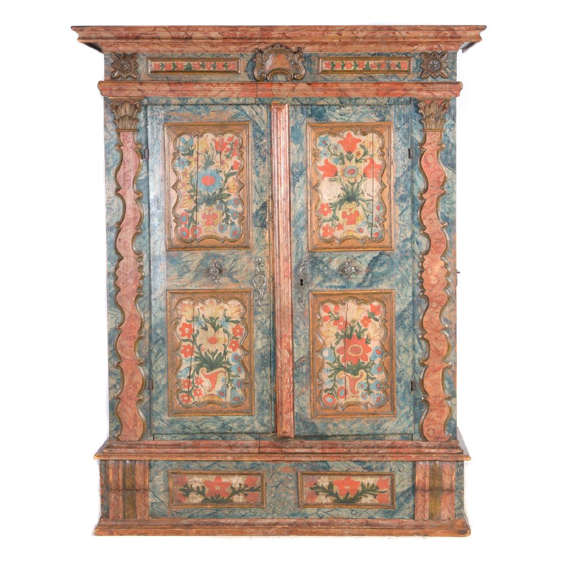 Swiss or South German Rococo Parcel Gilt Paint (1 of 6)