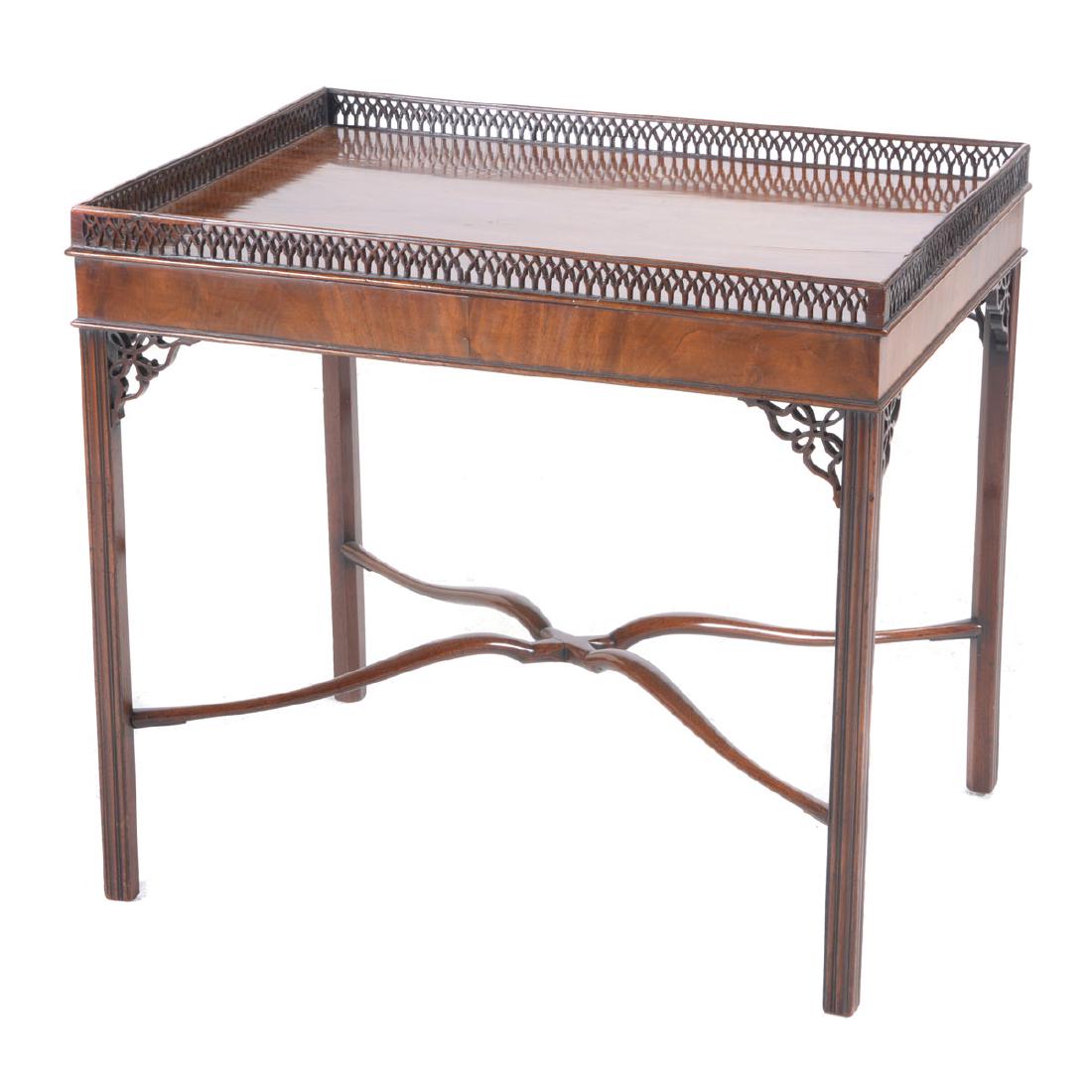 George III Mahogany Silver Table (1 of 6)