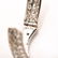 Pair of Diamond, 14k White Gold Cufflinks. - 5