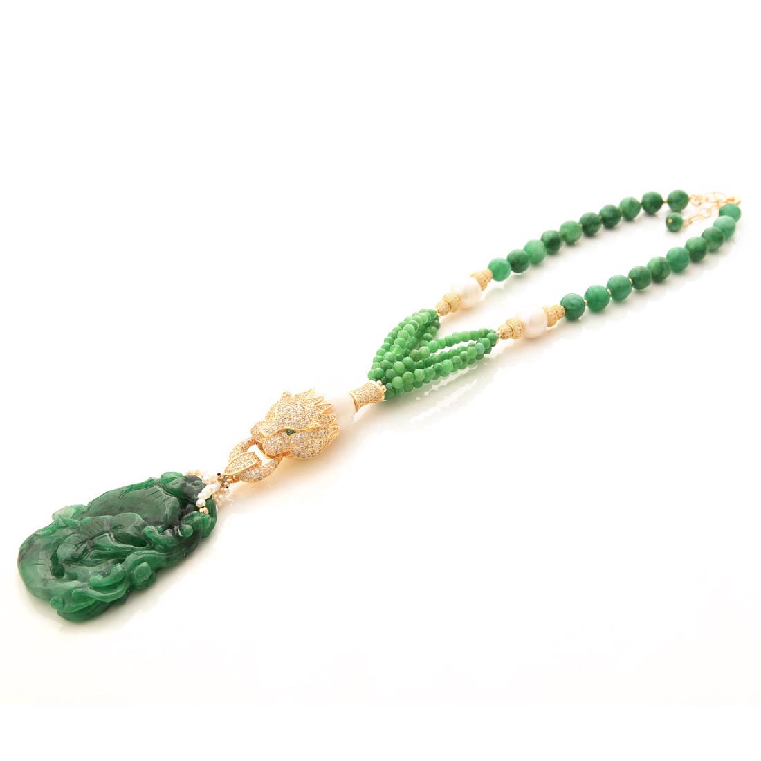 Jade, Cultured Pearl, Zircon, Chalcedony, Vermeil (1 of 7)