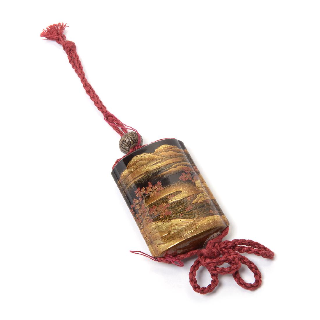 Four-Case Gilt Lacquer Inro, 19th Century (1 of 5)