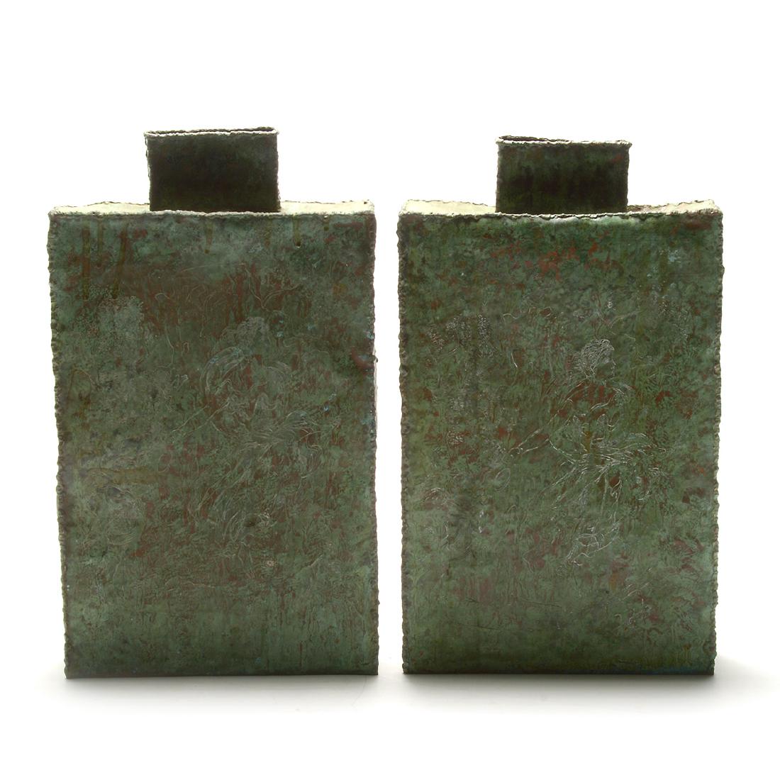 Marcello Fantoni 2 "Vessels" etched copper (1 of 5)