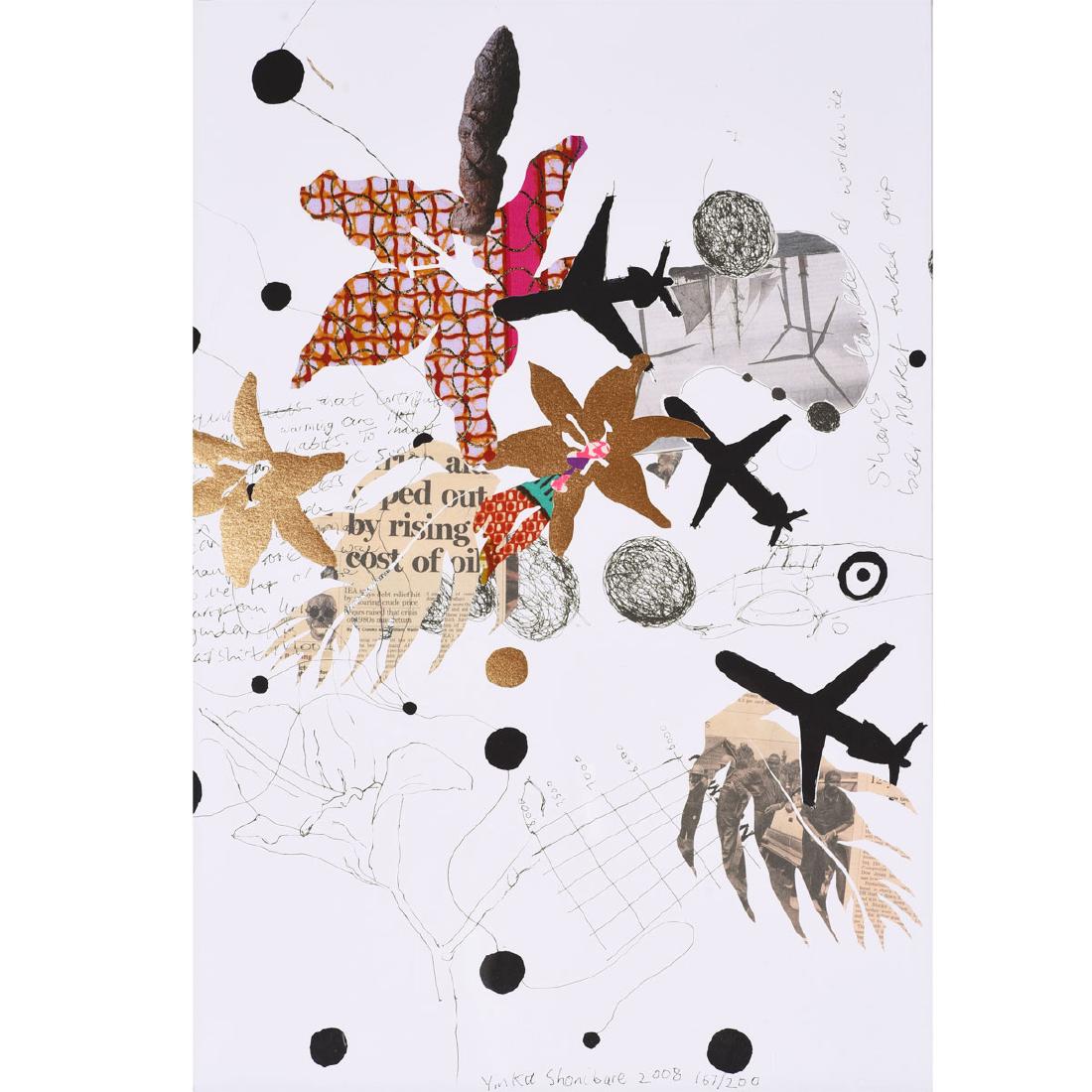 Yinka Shonibare "Climate Shit Drawing 1" mixed media (1 of 6)