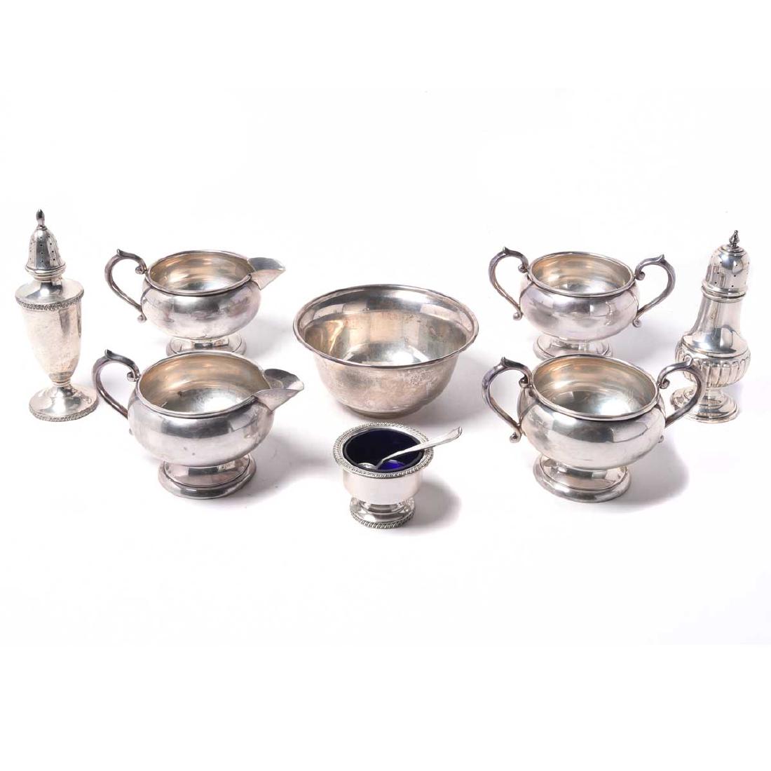 Eight Sterling Silver Table Items (1 of 5)