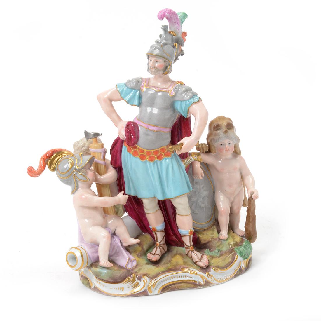 Meissen Figural Group of Mars, D1 (1 of 7)