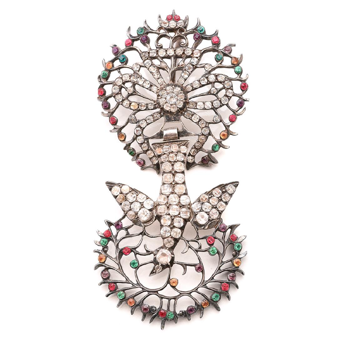 Antique Paste "Saint Esprit" Brooch. (1 of 5)