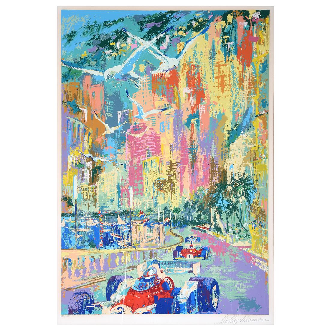 Leroy Neiman "Grand Prix de Monaco" serigraph (1 of 6)