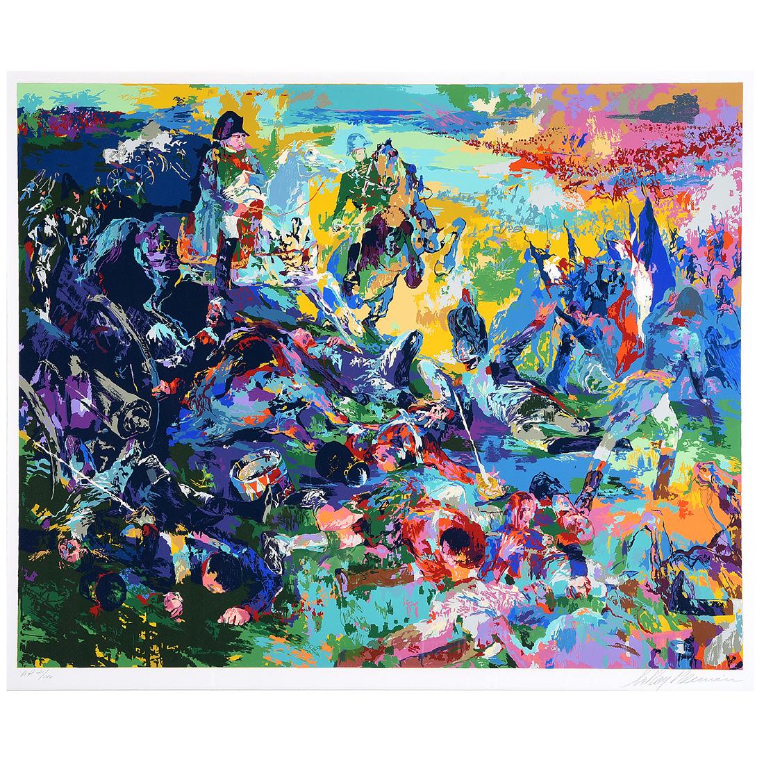 Leroy Neiman "Napoleon at Waterloo" serigraph (1 of 6)