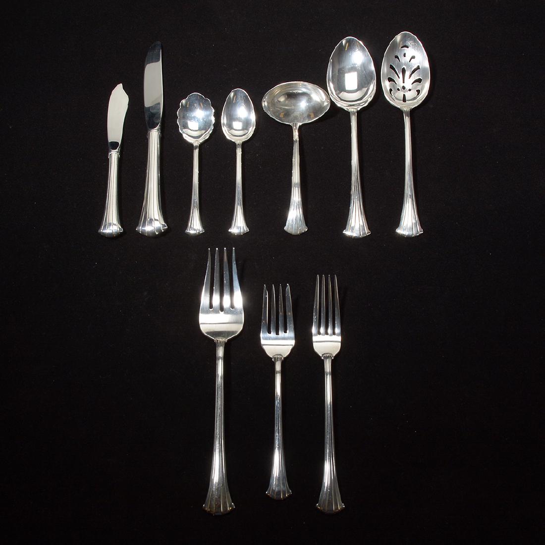 Gorham Sterling Flatware Set (1 of 5)