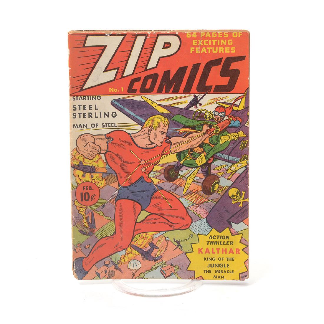 Zip Comics #1 (MLJ, 1940) PR/FR, Golden Age Comic Book (1 of 4)