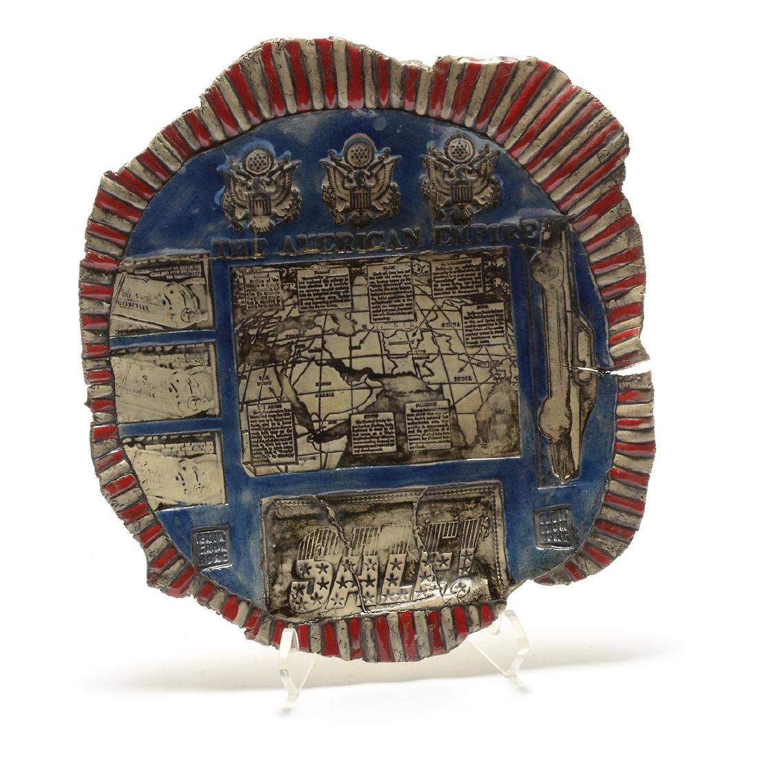 Erik Gronborg "The American Empire" glazed earthenware (1 of 6)