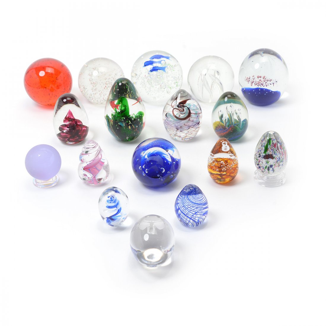 Collection of Art Glass Paperweights (1 of 7)