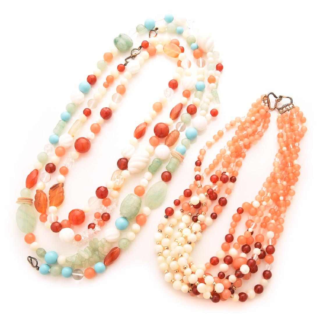 Collection of Kai-Yin Lo, Multi-strand Necklaces. (1 of 6)