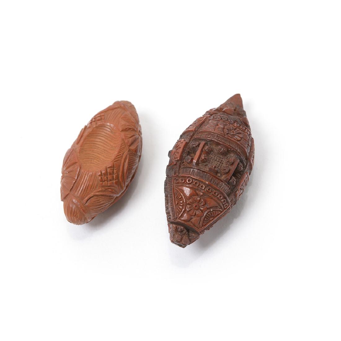 Two Carved Olive Seeds (1 of 7)