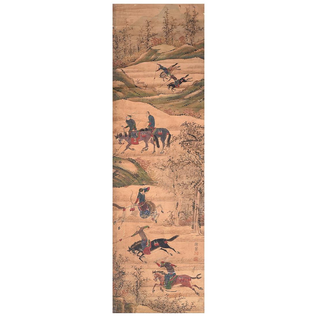 Korean School: Hunting Scene (1 of 5)