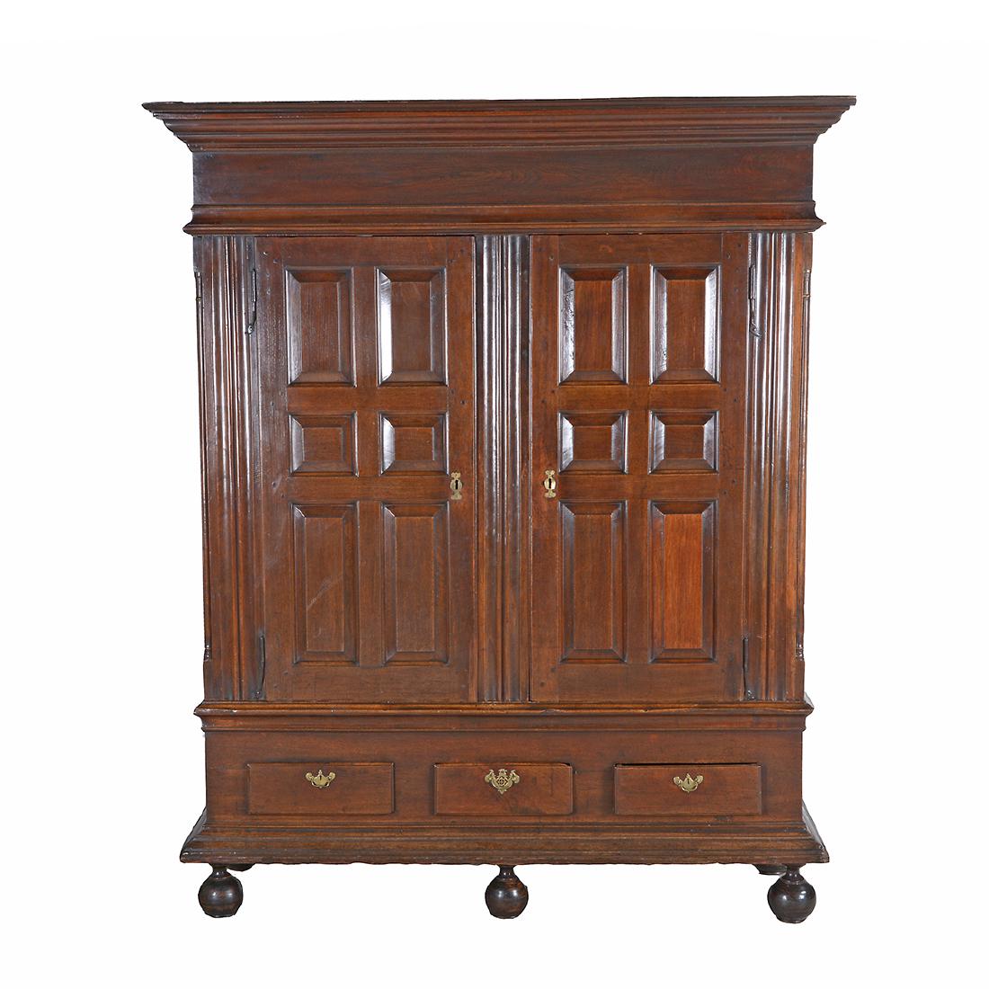 American Chippendale Lancaster County Walnut Kas. (1 of 5)