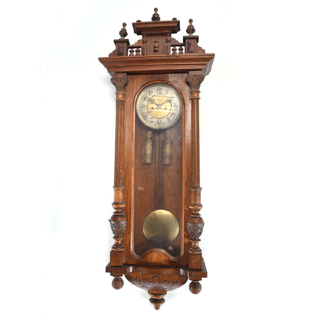 Renaissance Revival Regulator Wall Clock (1 of 4)