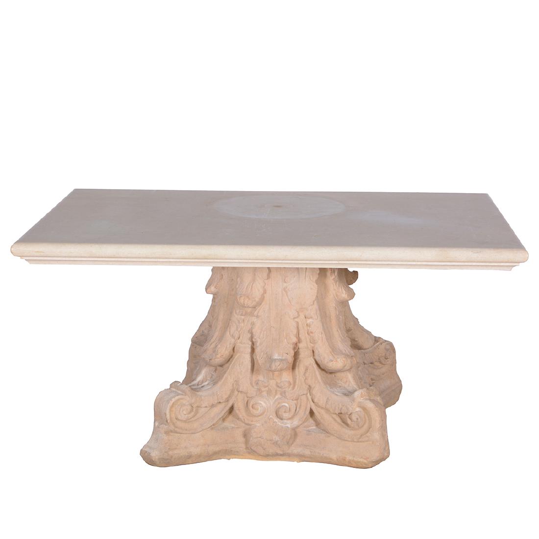 Cast Stone Corinthian Capital. (1 of 4)