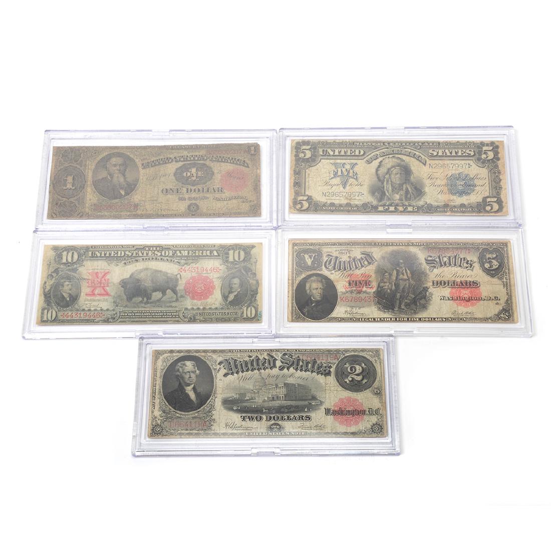 Lot of US Large Bills (1 of 6)