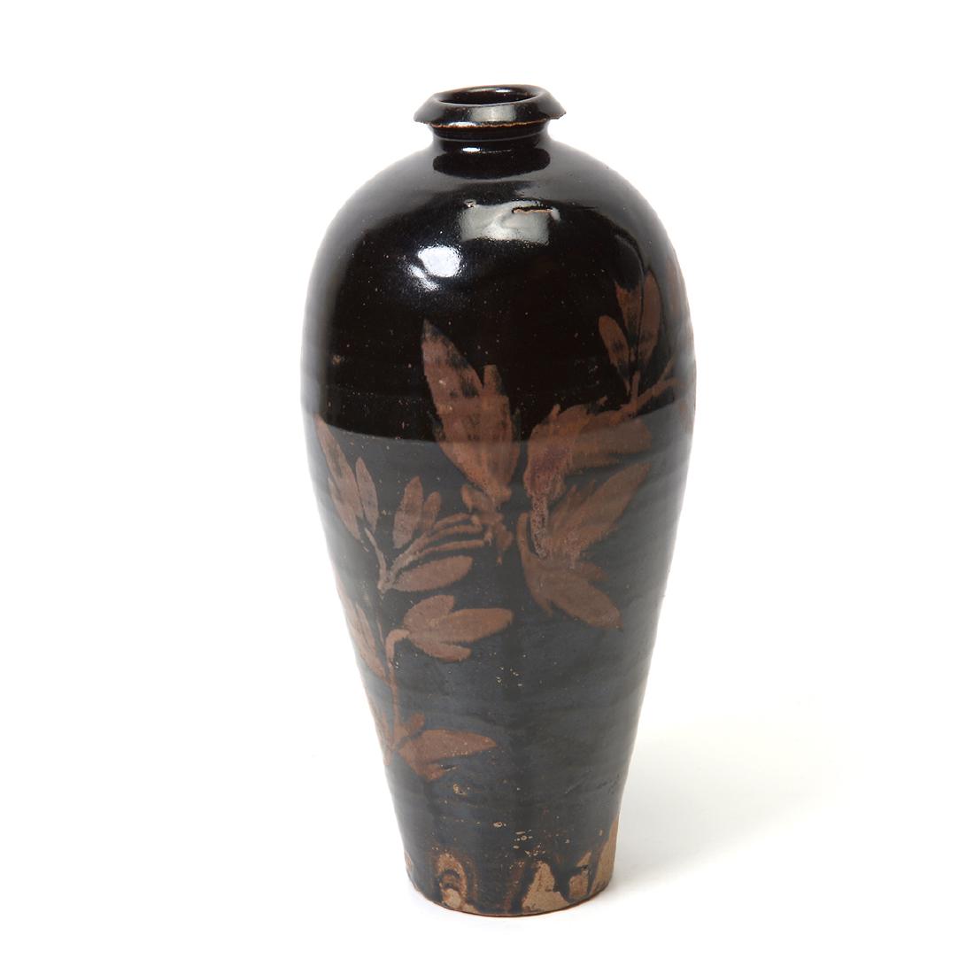 Black Glazed Vase, Song Dynasty (1 of 3)
