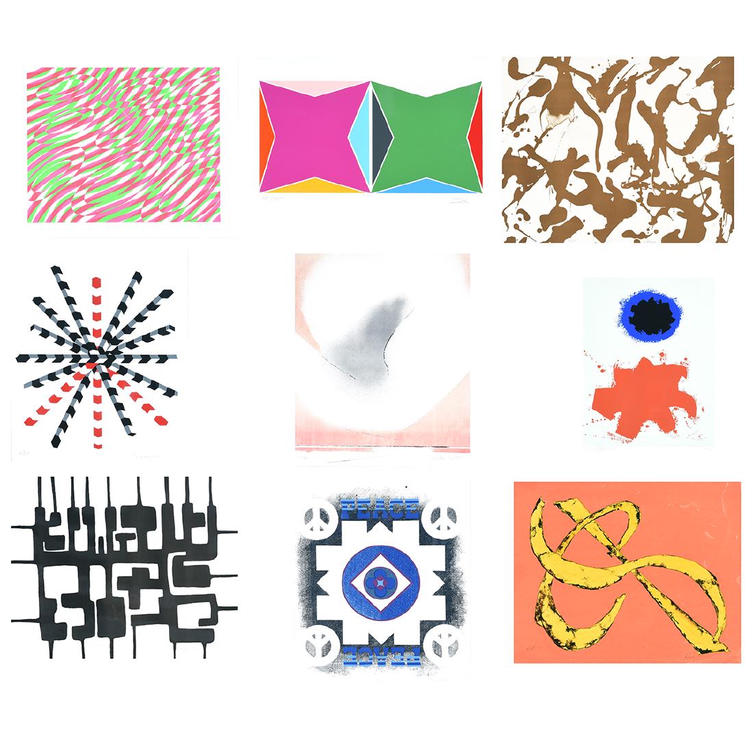 Various Artist "Peace Portfolio I" (9 works) prints (1 of 10)