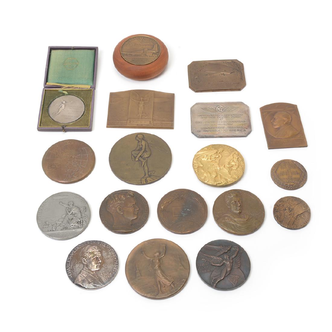 Group of Vintage Aviation Themed Medals (1 of 10)