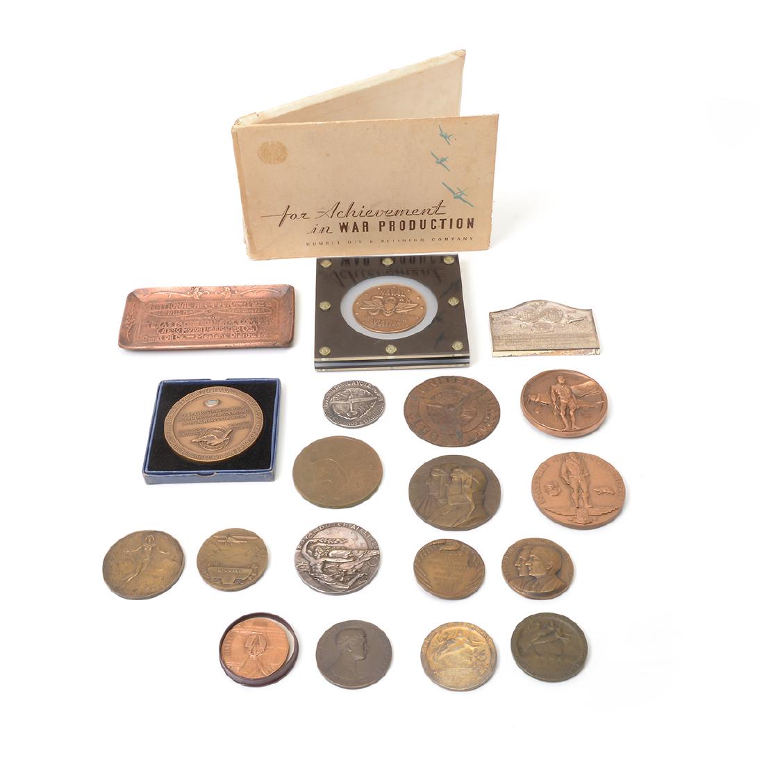 Group of Vintage Aviation Themed Medals (1 of 10)