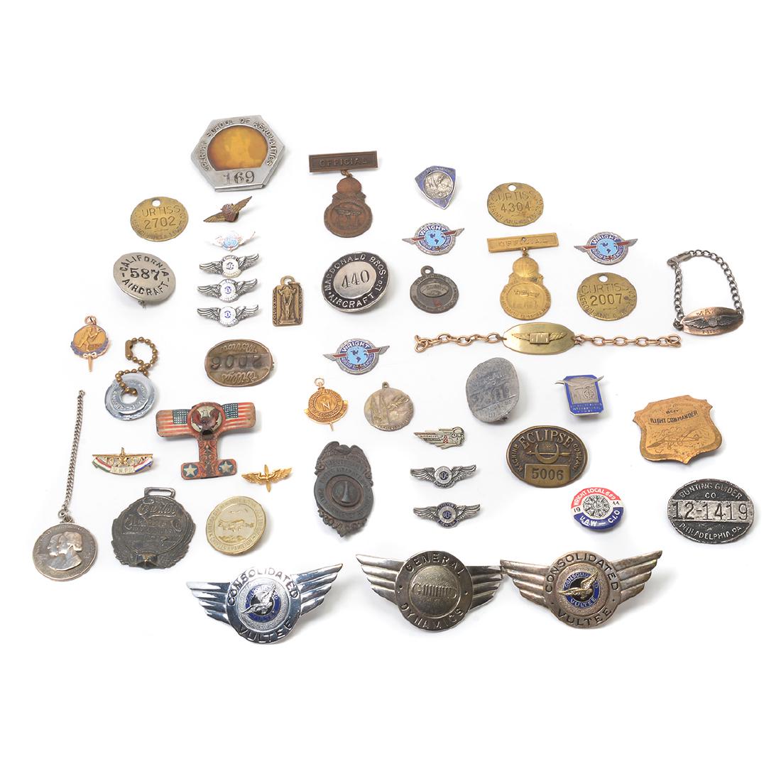 Collection of Aviation Badges, Pins and other (1 of 7)