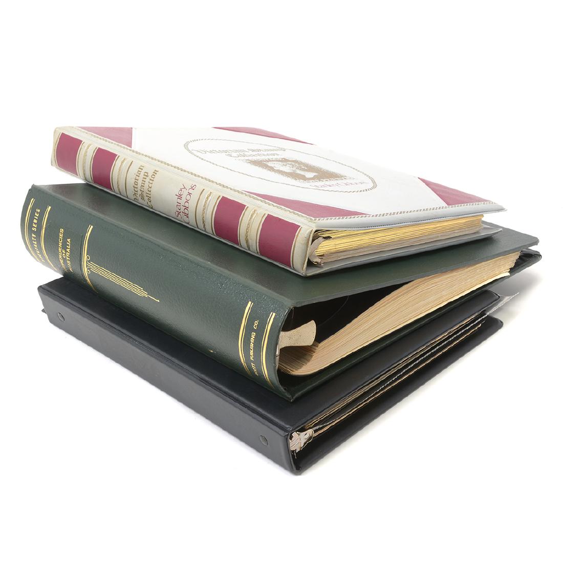 Three (3) Albums of Stamps (1 of 5)