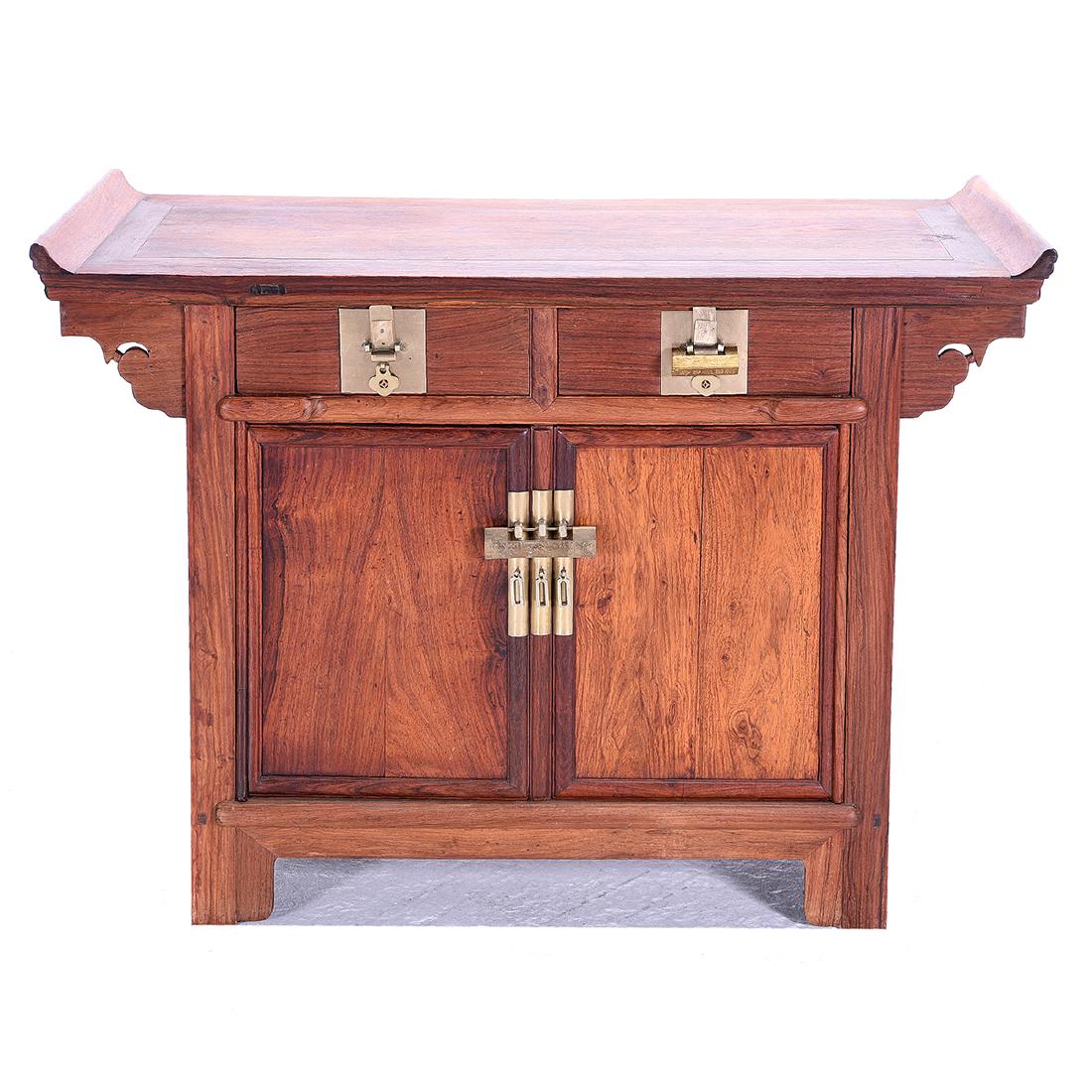 Huanghuali Altar Coffer, 20th Century (1 of 5)