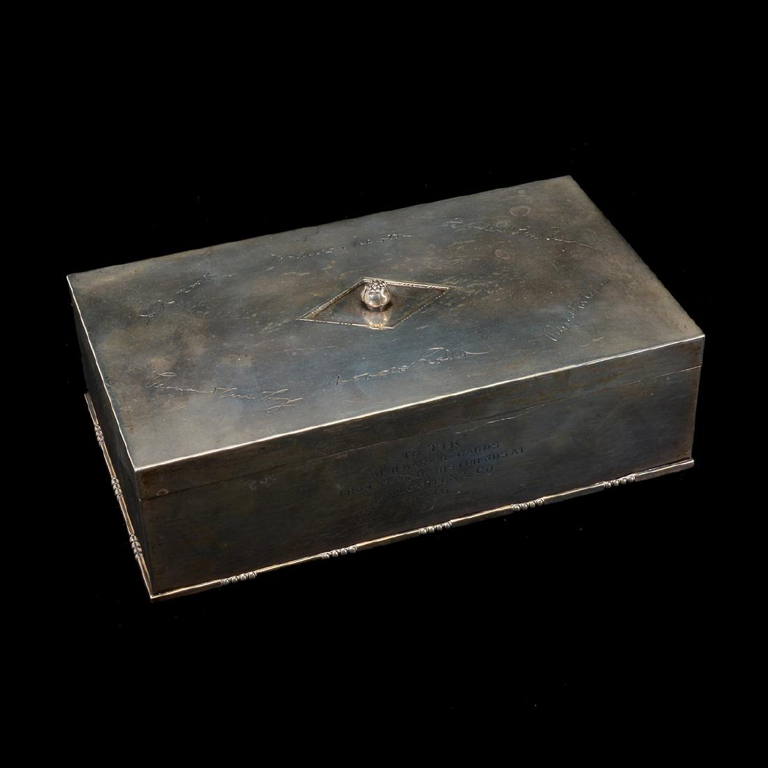 Georg Jensen Humidor with Inscription (1 of 10)