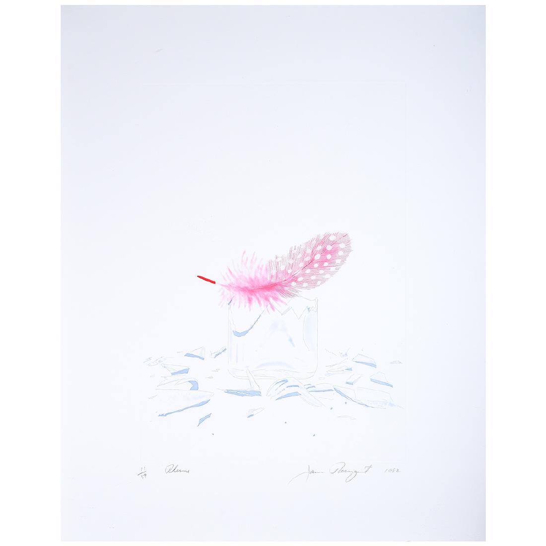 James Rosenquist "Plume" aquatint etching (1 of 6)