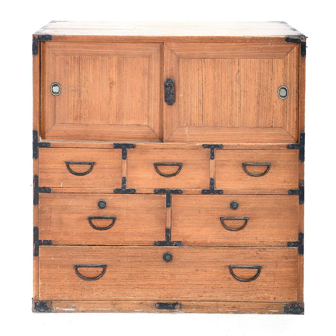 Small Japanese Tansu, Early 20th Century (1 of 4)