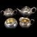 Sterling Silver Four Piece Tea Set
