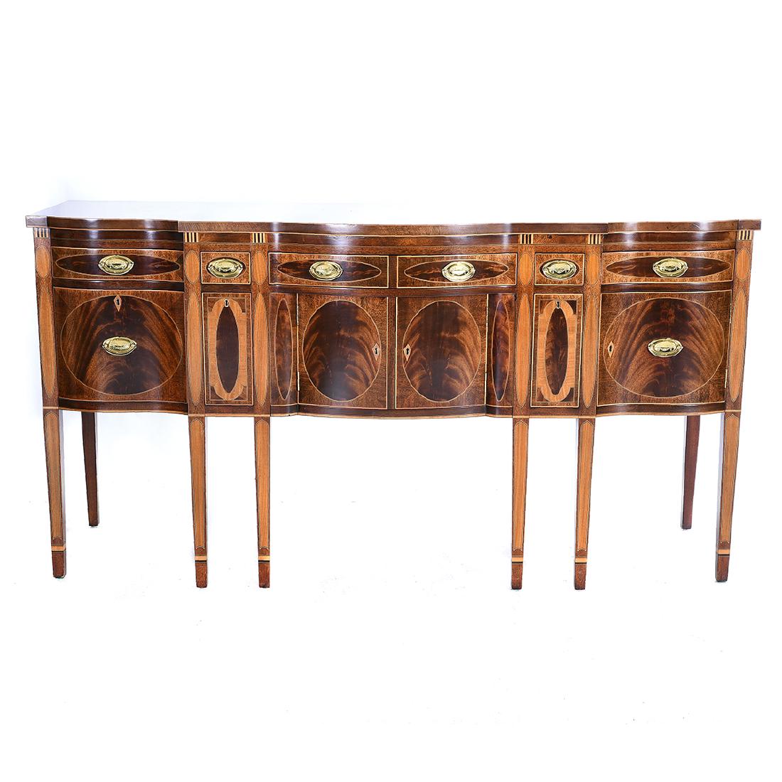 Kindel American Federal Style Mahogany Sideboard (1 of 6)