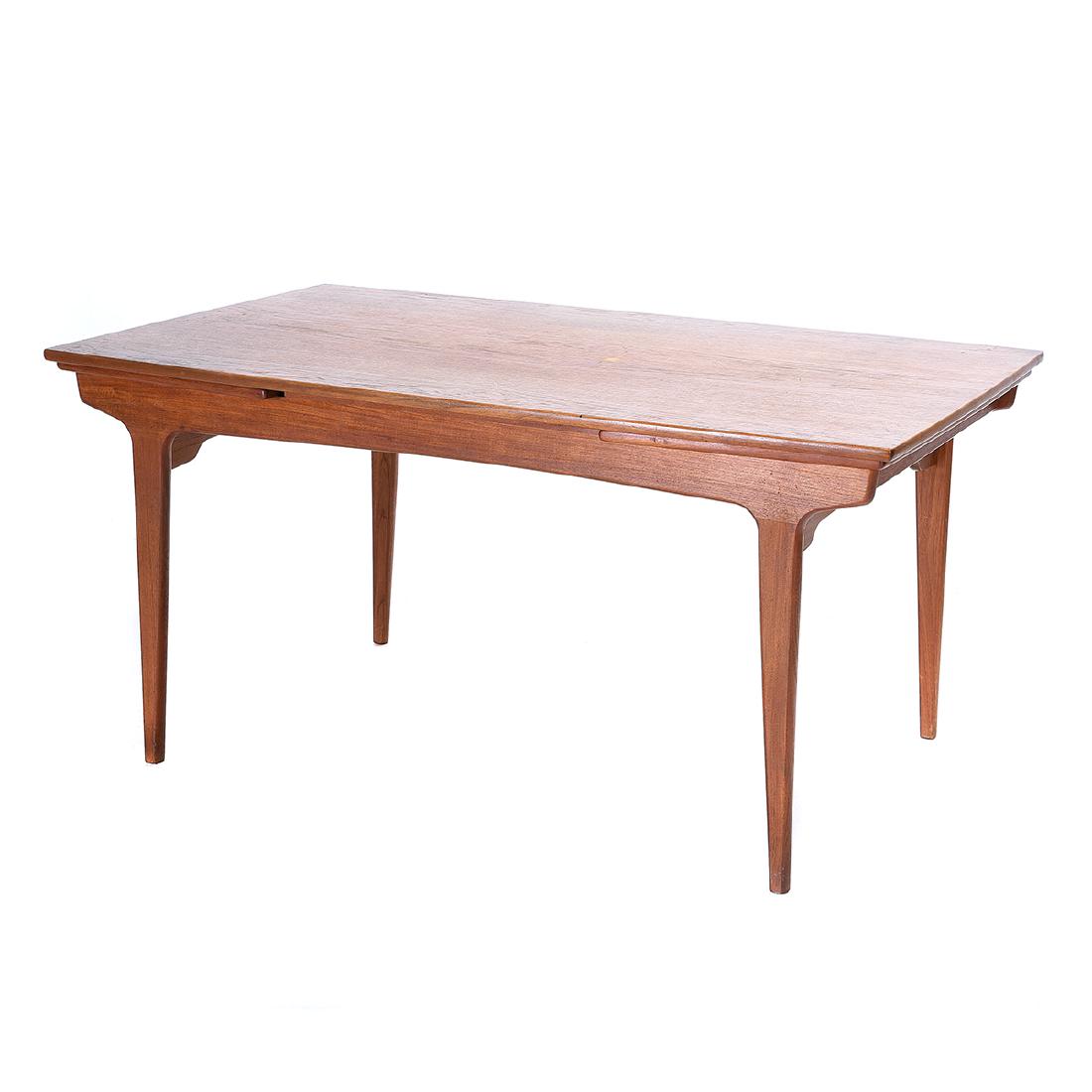 Teak Danish Modern Extension Dining Table (1 of 5)