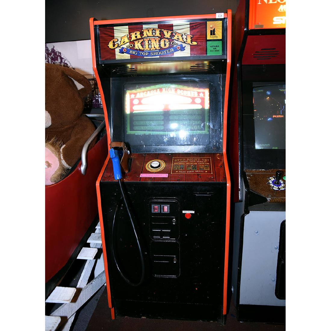 Carnival King Big Top Shooter Arcade Game