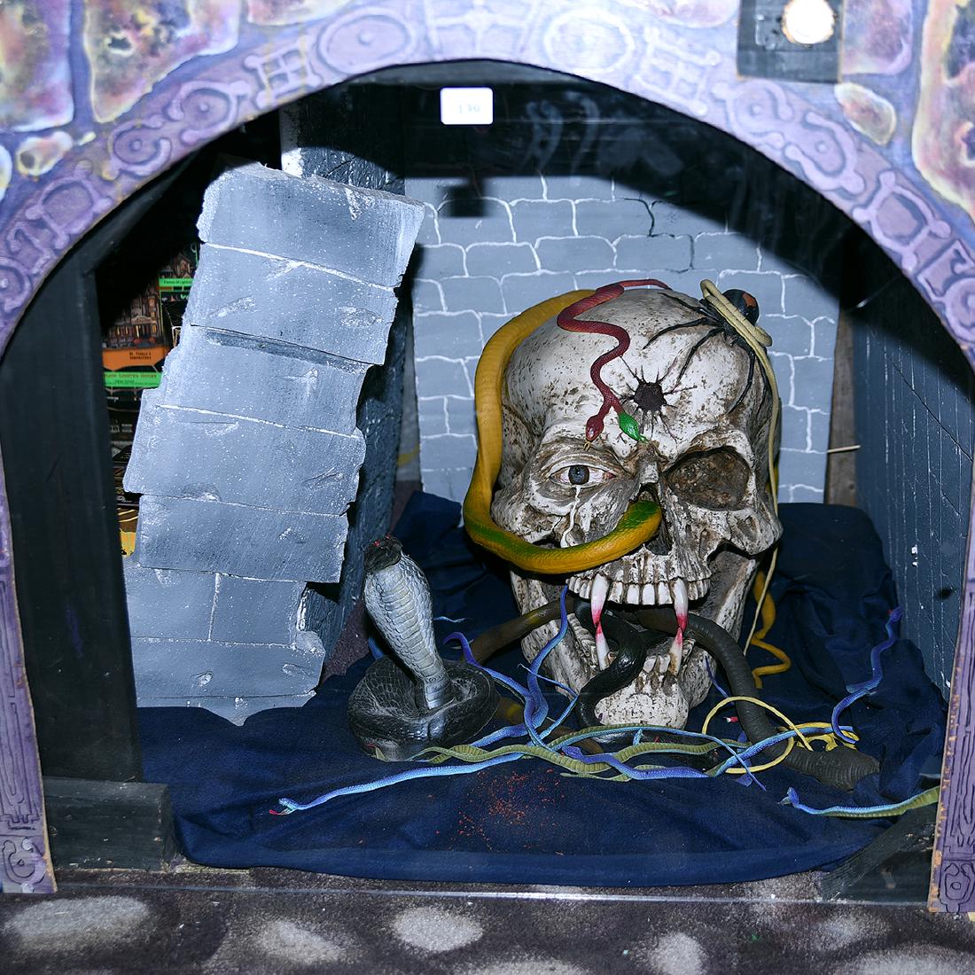 Vampire Skull with Cobra Display (1 of 1)