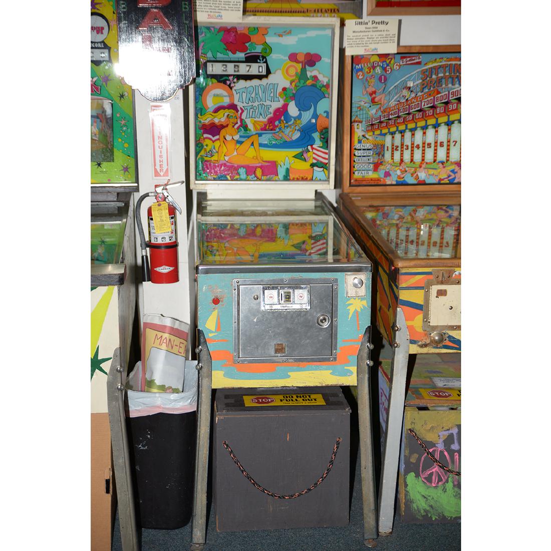 Travel Time Pinball Machine, by Williams 1973