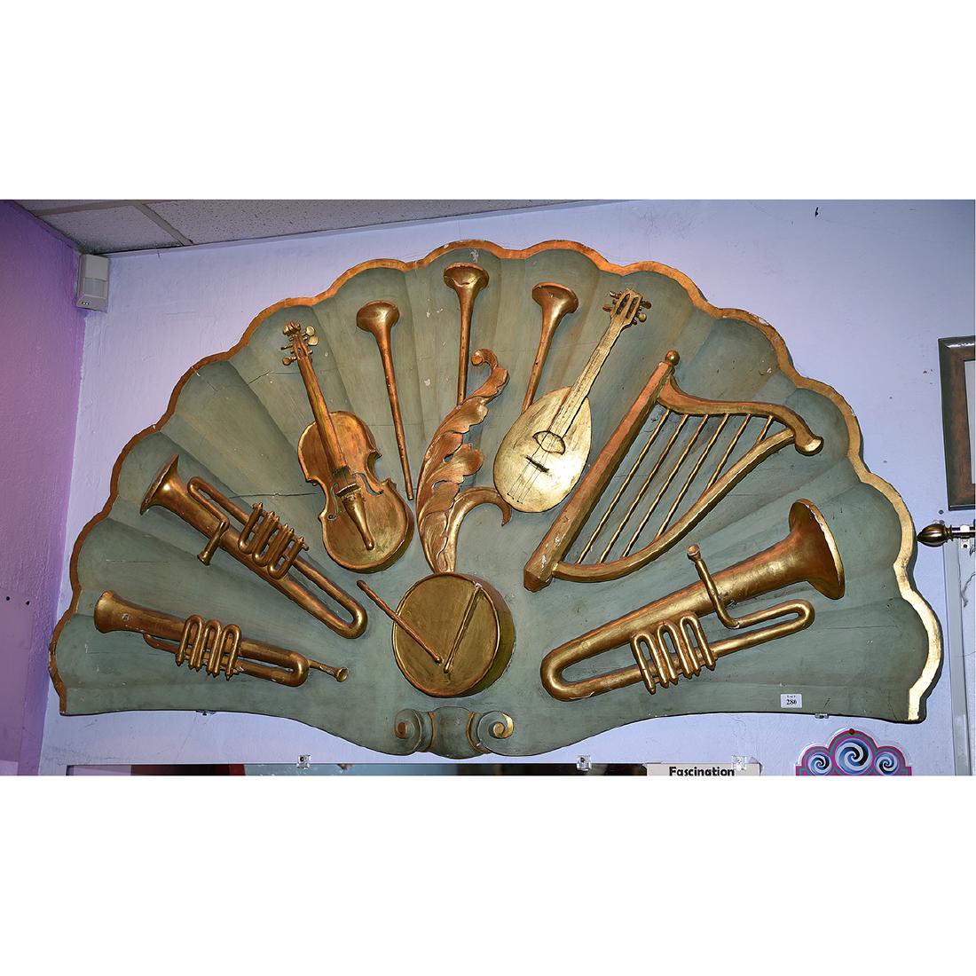 Ornamentation for a Carousel with Musical Instruments (1 of 1)