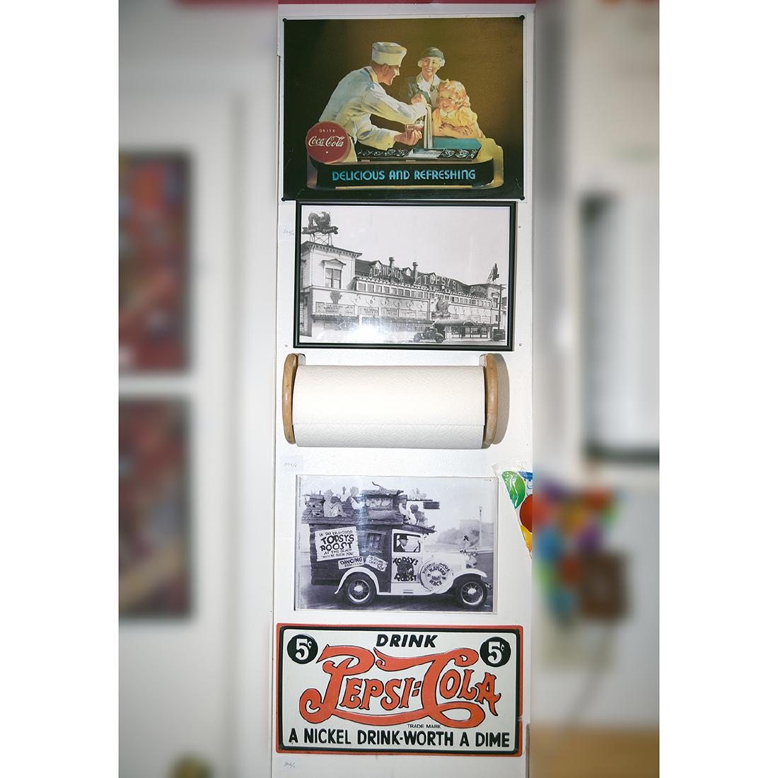 Coke and Pepsi Advertiments Along with Two Topsyís (1 of 1)