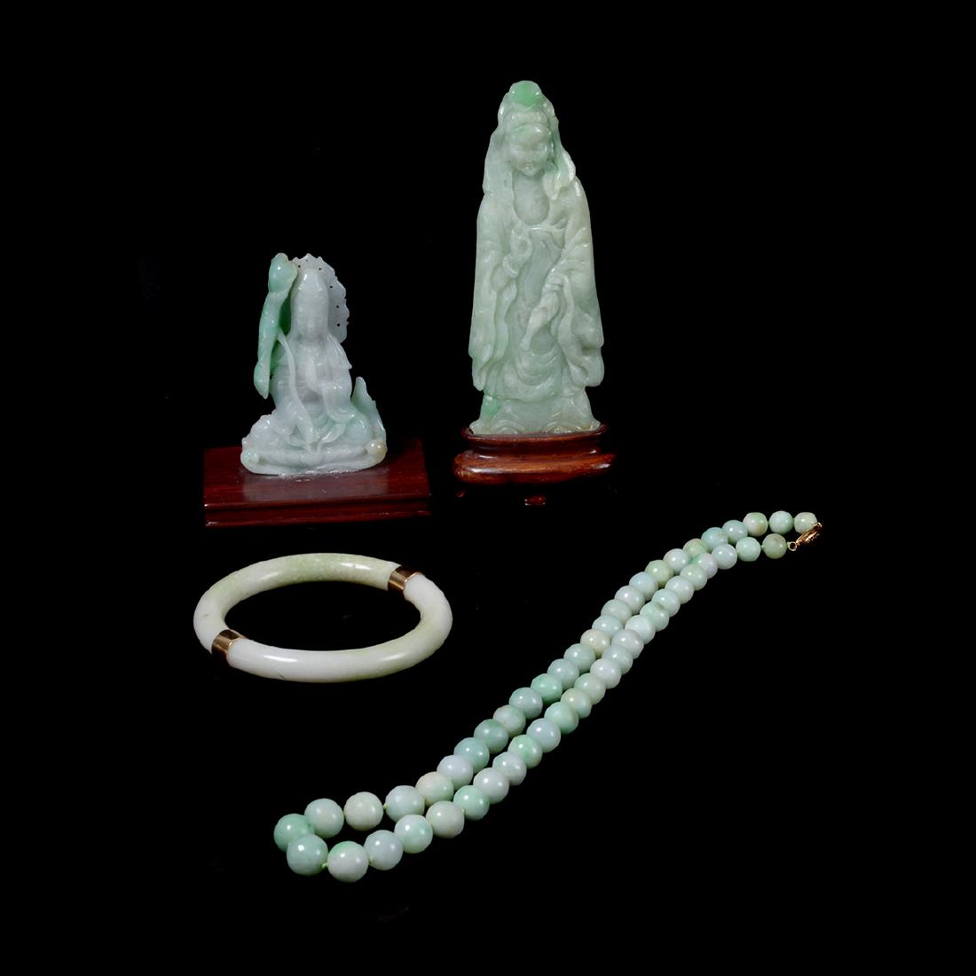 Four Jadeite Carvings (1 of 10)