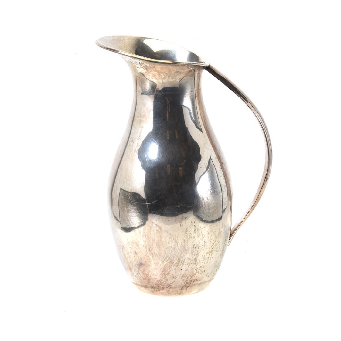 Mexican Sterling Water Pitcher (1 of 5)