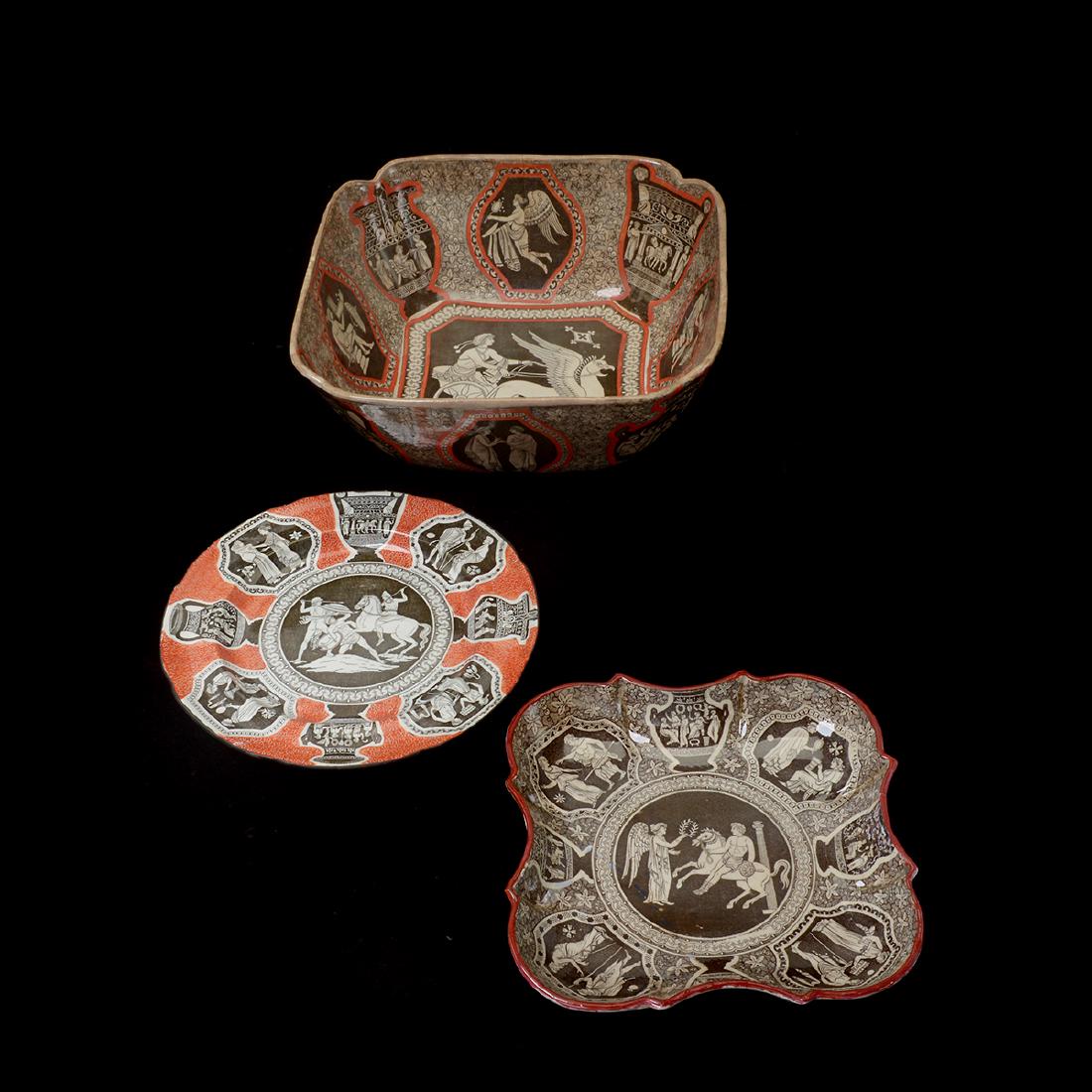 Three Spode or Copeland "Etruscan" Serving Dishes, (1 of 8)