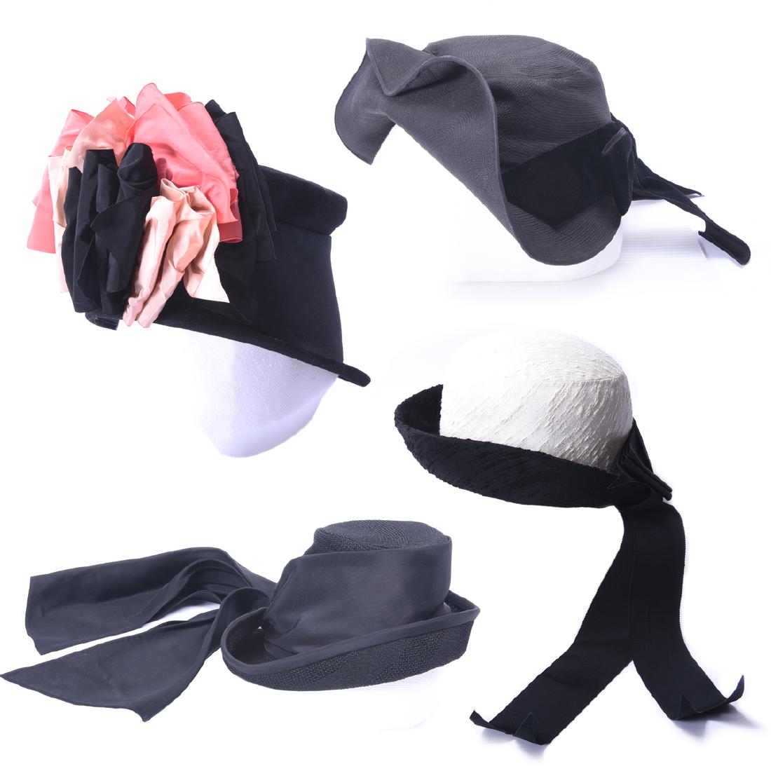 Collection of Four Women's Hats (1 of 5)