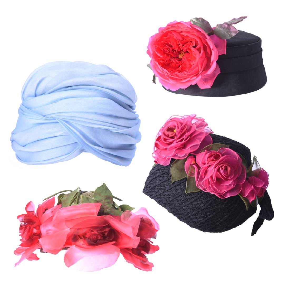 Collection of Four Women's Hats (1 of 5)