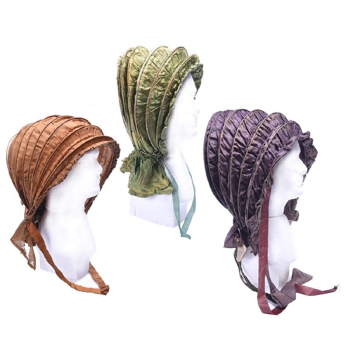 Collection of Three Women's Bonnets (1 of 4)