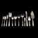 J.S. Co. Sterling Flatware Set